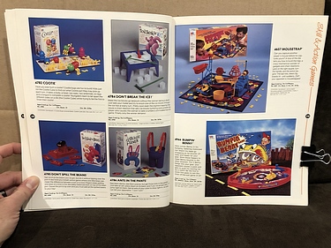 Toy Catalogs: 1990 Milton Bradley Catalog