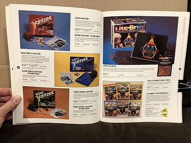 Toy Catalogs: 1990 Milton Bradley Catalog