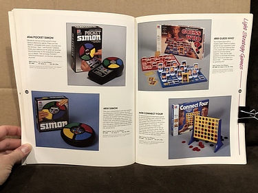 Toy Catalogs: 1990 Milton Bradley Catalog