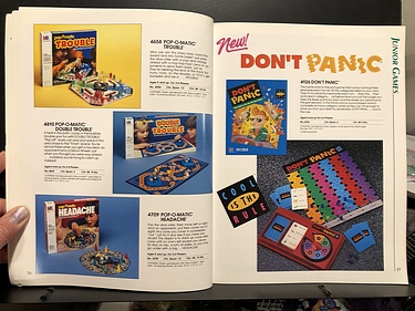 Toy Catalogs: 1991 Milton Bradley Catalog