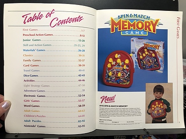 Toy Catalogs: 1991 Milton Bradley Catalog