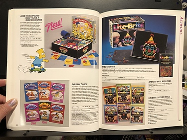 Toy Catalogs: 1991 Milton Bradley Catalog