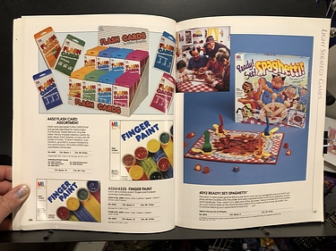 Toy Catalogs: 1991 Milton Bradley Catalog