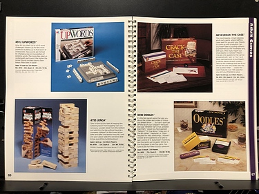 Toy Catalogs: 1995 Milton Bradley Catalog