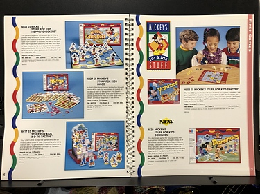 Toy Catalogs: 1995 Milton Bradley Catalog