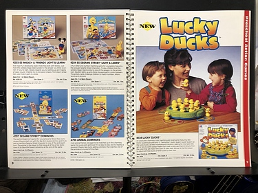 Toy Catalogs: 1995 Milton Bradley Catalog