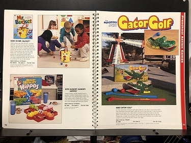 Toy Catalogs: 1995 Milton Bradley Catalog
