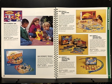 Toy Catalogs: 1995 Milton Bradley Catalog