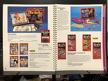 Toy Catalogs: 1995 Milton Bradley Catalog