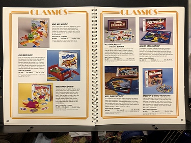 Toy Catalogs: 1995 Milton Bradley Catalog
