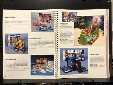 Toy Catalogs: 1995 Milton Bradley Catalog