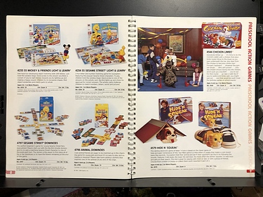 Toy Catalogs: 1996 Milton Bradley Catalog