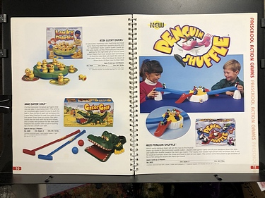 Toy Catalogs: 1996 Milton Bradley Catalog