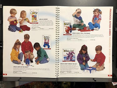 Toy Catalogs: 1996 Milton Bradley Catalog