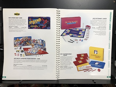 Toy Catalogs: 1996 Milton Bradley Catalog