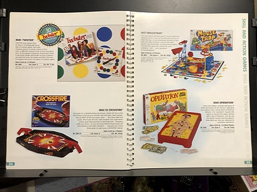 Toy Catalogs: 1996 Milton Bradley Catalog