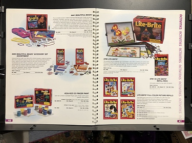 Toy Catalogs: 1996 Milton Bradley Catalog