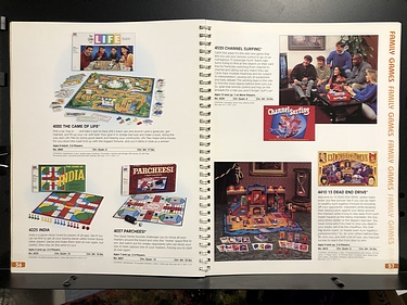 Toy Catalogs: 1996 Milton Bradley Catalog