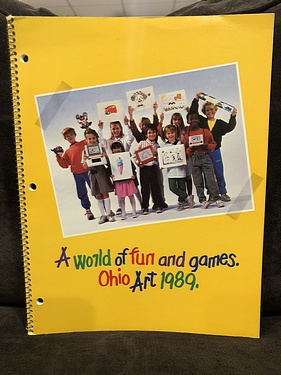 Toy Catalogs: 1989 Ohio Art Toy Fair Catalog