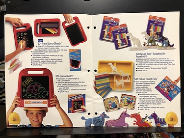 Toy Catalogs: 1993 Fall Ohio Art, Toy Fair Catalog