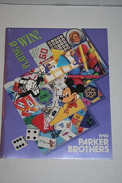 Toy Catalogs: 1990 Parker Brothers Catalog