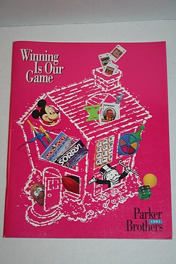 Toy Catalogs: 1991 Parker Brothers Catalog