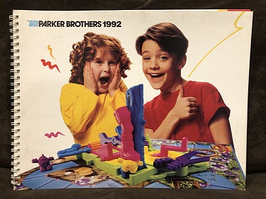 Toy Catalogs: 1992 Parker Brothers Toy Fair Catalog