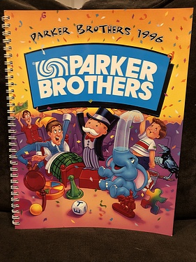 Toy Catalogs: 1996 Parker Brothers Toy Fair Catalog