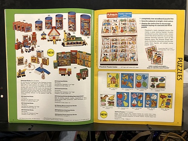 Toy Catalogs: 1977 Playskool, Toy Fair Catalog