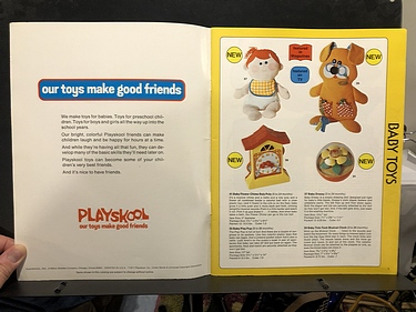 Toy Catalogs: 1977 Playskool, Toy Fair Catalog