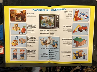 Toy Catalogs: 1977 Playskool, Toy Fair Catalog