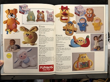 Toy Catalogs: 1981 Playskool, Toy Fair Catalog