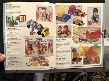 Toy Catalogs: 1981 Playskool, Toy Fair Catalog