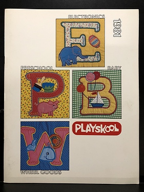 Toy Catalogs: 1981 Playskool, Toy Fair Catalog