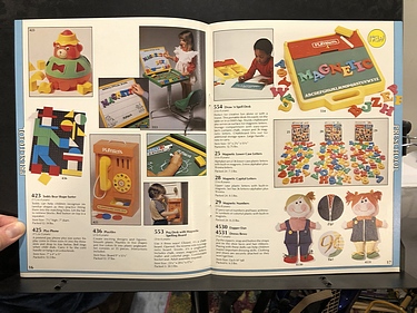 Toy Catalogs: 1981 Playskool, Toy Fair Catalog