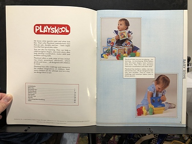 Toy Catalogs: 1981 Playskool, Toy Fair Catalog