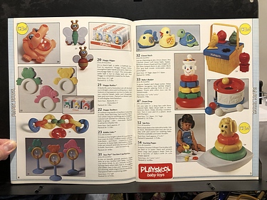 Toy Catalogs: 1981 Playskool, Toy Fair Catalog