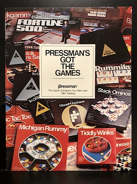 Toy Catalogs: 1981 Pressman Toy Fair Catalog