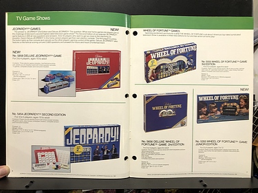 Toy Catalogs: 1987 Pressman Toy Fair Catalog