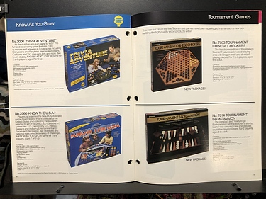 Toy Catalogs: 1987 Pressman Toy Fair Catalog