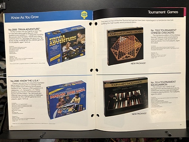 Toy Catalogs: 1987 Pressman Toy Fair Catalog