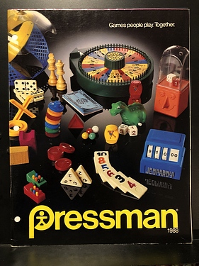 Toy Catalogs: 1988 Pressman Toy Fair Catalog