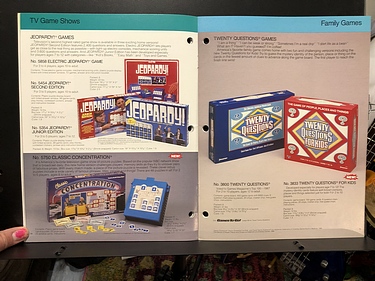 Toy Catalogs: 1989 Pressman Toy Fair Catalog