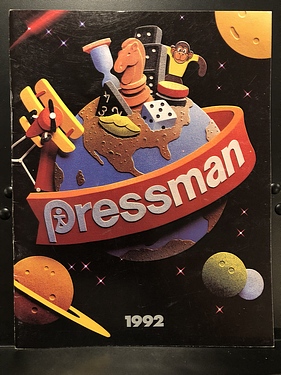 Toy Catalogs: 1992 Pressman Toy Fair Catalog