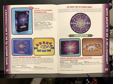 Toy Catalogs: 2002 Pressman Toy Fair Catalog