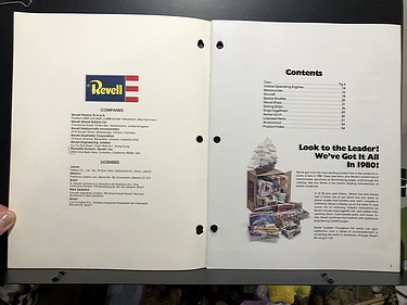 Toy Catalogs: 1980 Revell Toy Fair Catalog