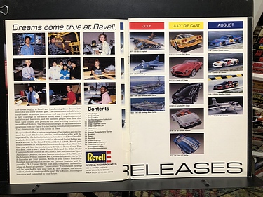 Toy Catalogs: 1989 Revell Toy Fair Catalog
