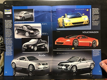 Toy Catalogs: 2002/03 Revell Metal Model Collection Catalog
