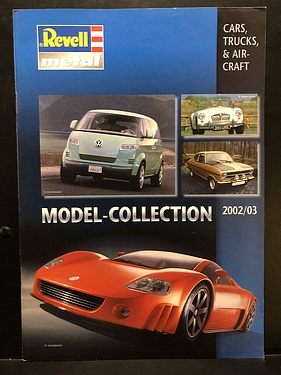 Toy Catalogs: 2002/03 Revell Metal Model Collection Catalog