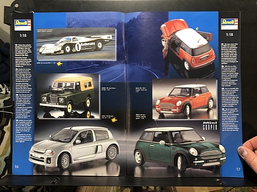 Toy Catalogs: 2002/03 Revell Metal Model Collection Catalog